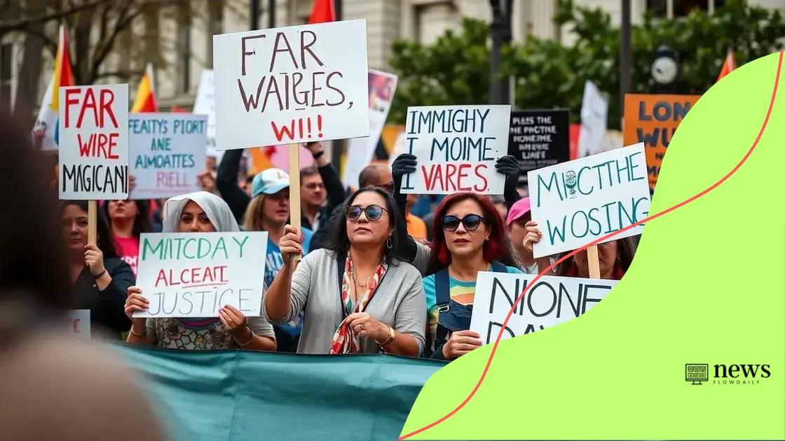Key issues raised during the protests
