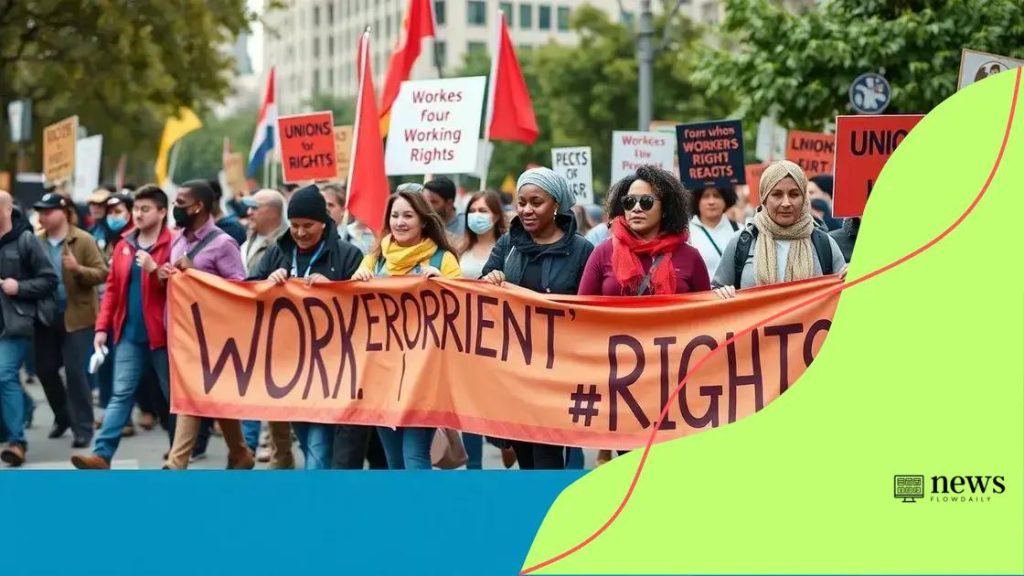 Labor union movements and collective bargaining actions explained