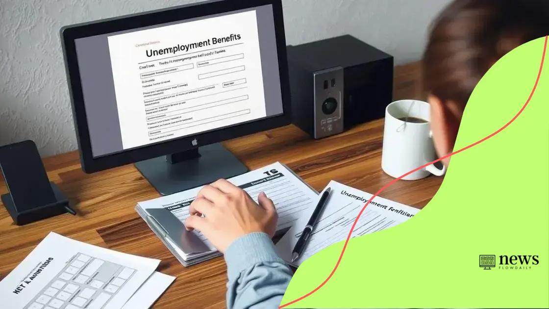Application process for benefits