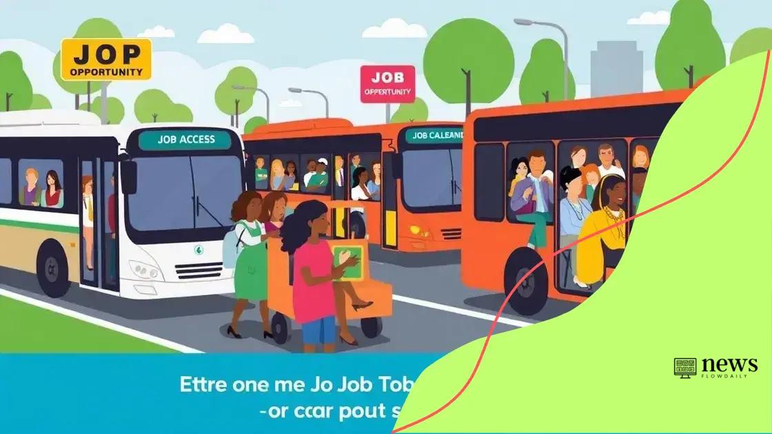 How subsidies improve job access